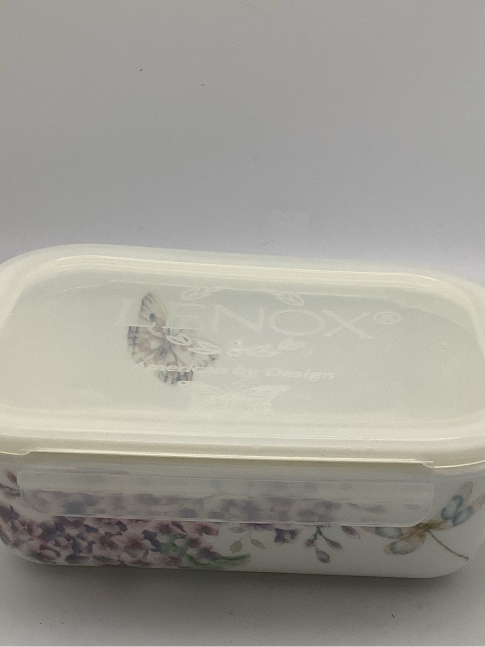 Lenox Butterfly Meadow Store and Serve Lidded Container